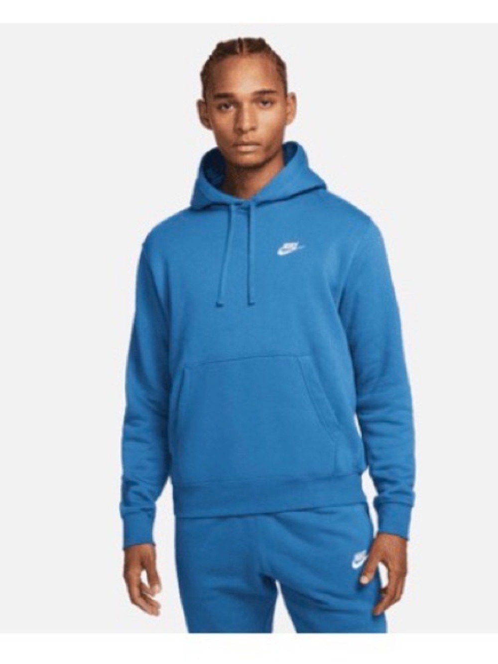 Blue Nike Club Fleece